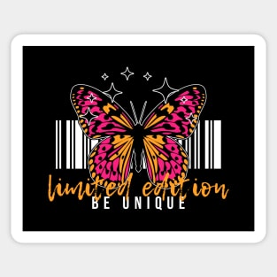 Be Unique Sticker